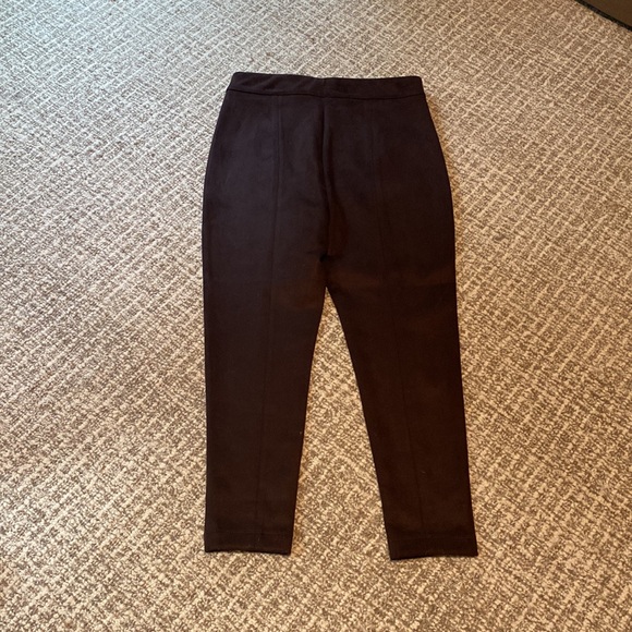 NWT Espresso Ann Taylor Faux Suede Leggings - Picture 4 of 4